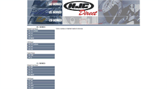 Desktop Screenshot of hjchelmetsdirect.com